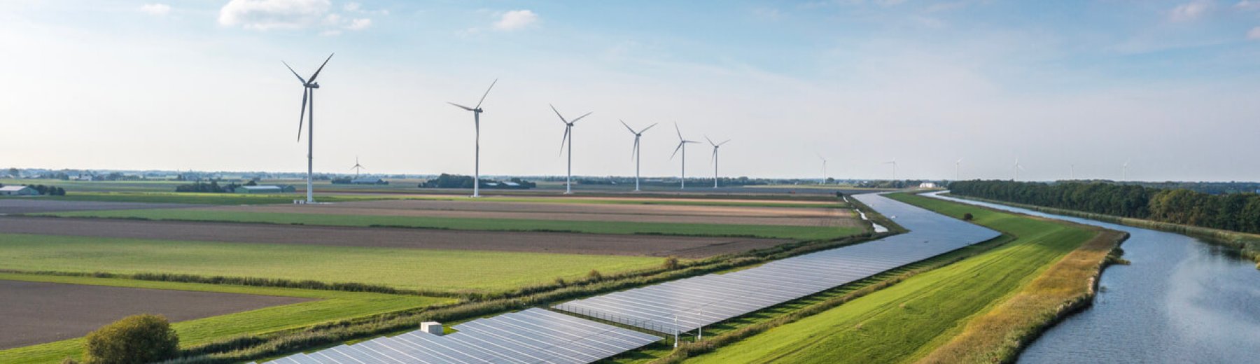 campo de energia solar